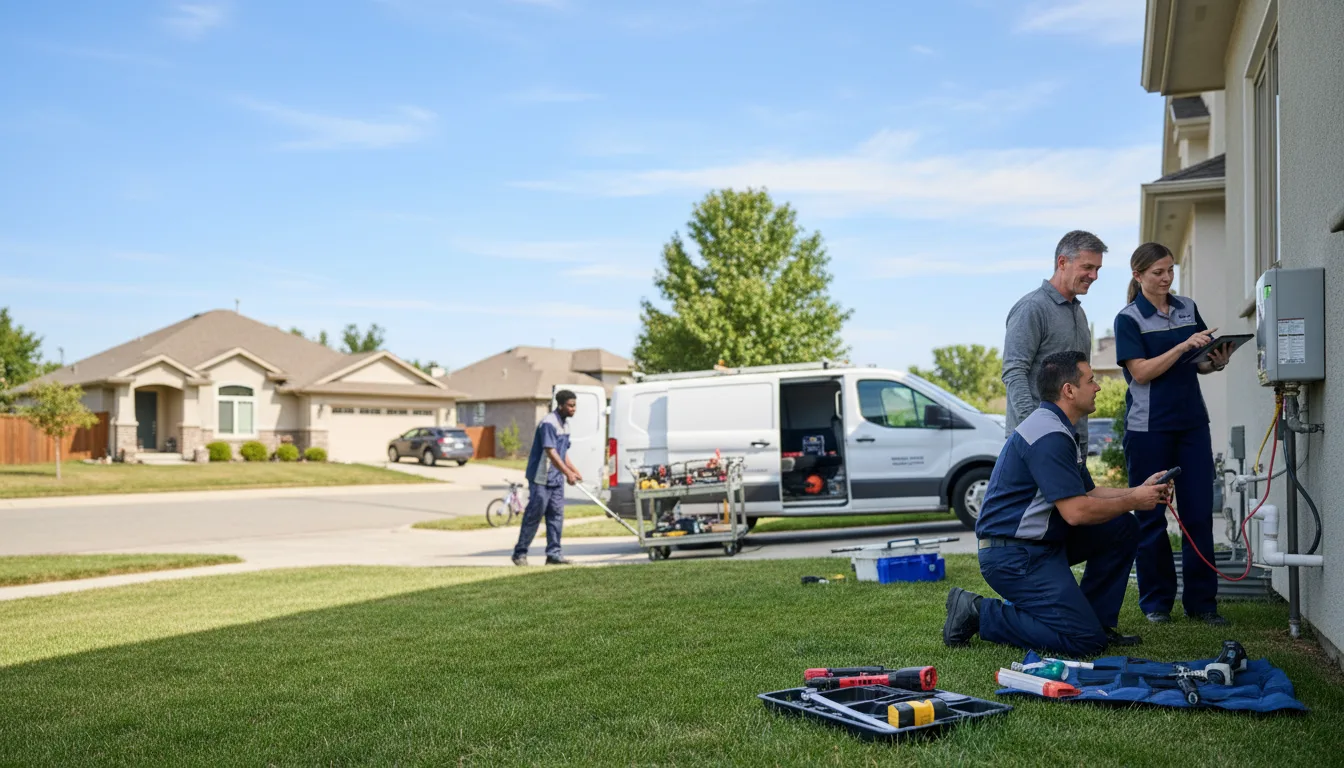 Tankless water heater service in Maddock, ND